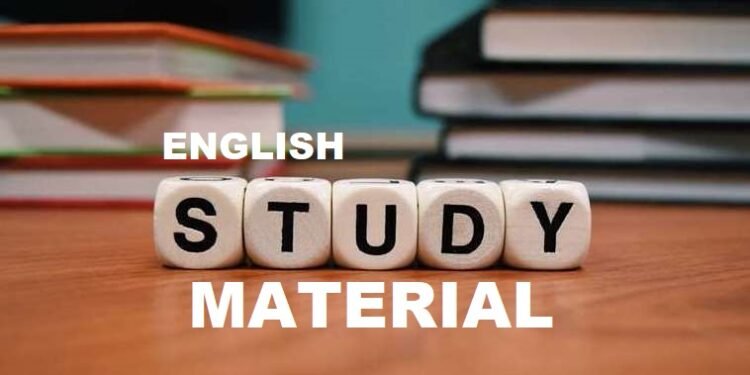 Maharashtra state board ssc and hsc english subject study material